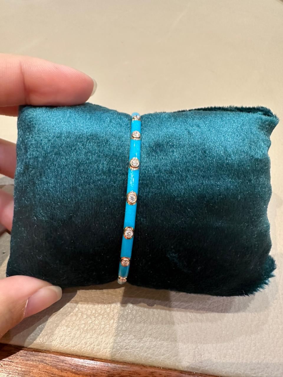 Turquoise bangle